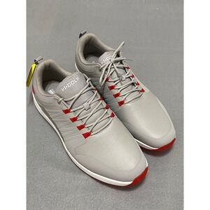 Skechers Go Golf Mens 13 Extra Wide Grey Red Spikeless Shoes 214022WW Goga Max